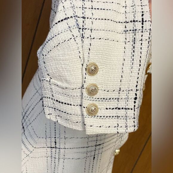 Generation Love June Tweed Checkered Minidress size S - Picture 12 of 14